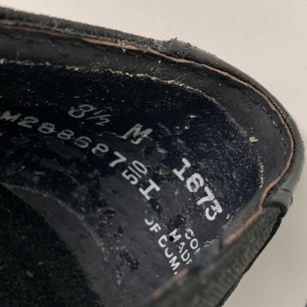 Munro Womens Black Heels Slip on Size 8.5 M - Picture 7 of 8